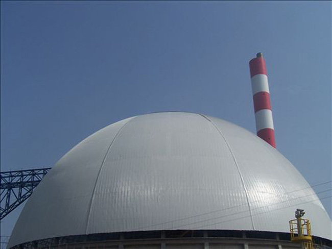 黑河球形发电厂网架工程