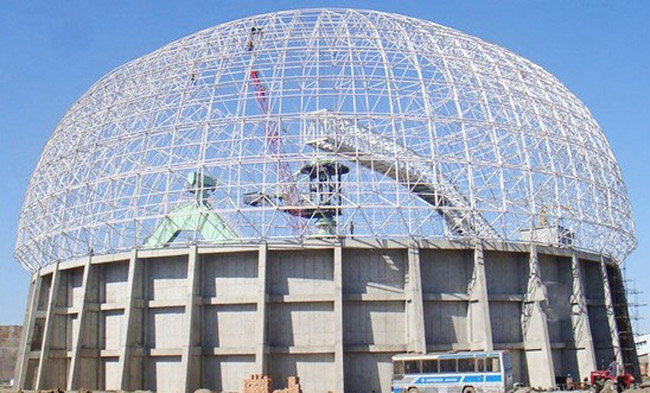 黑河圆形煤场网架